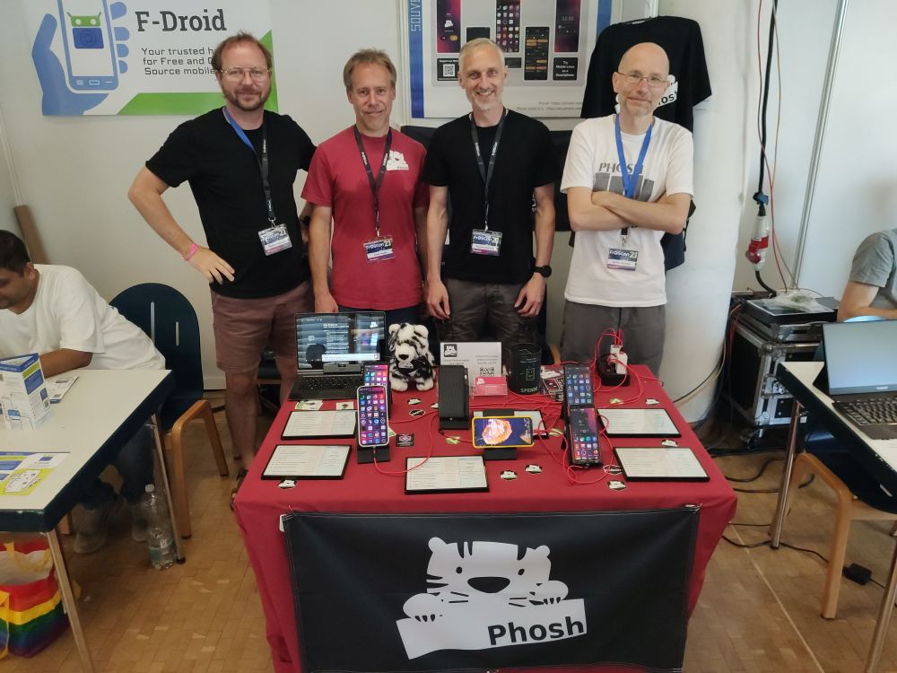 Booth at FrOSCon