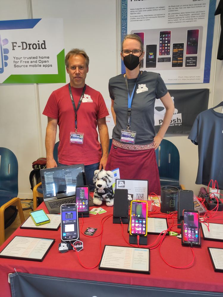 Booth at FrOSCon