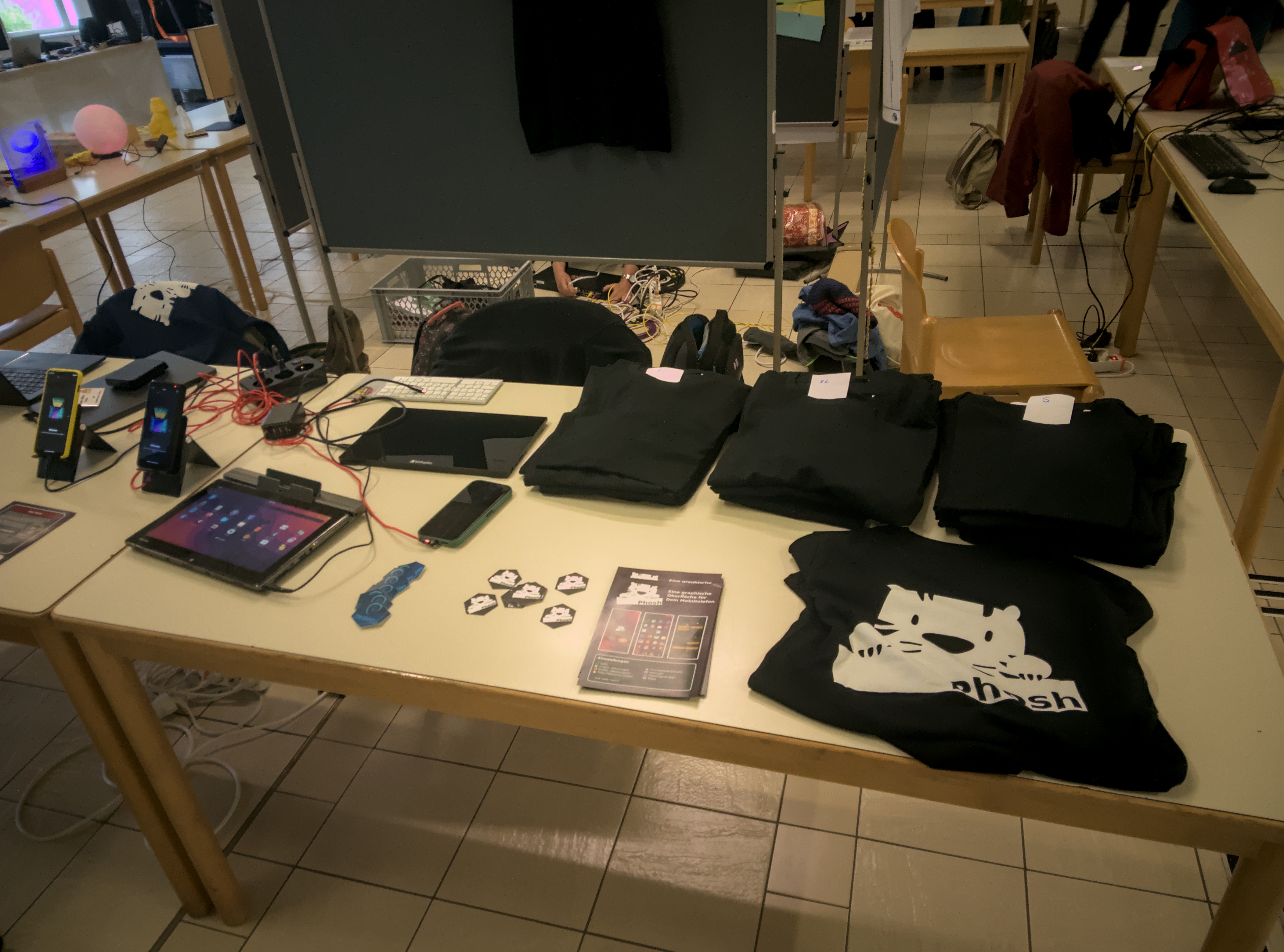 Booth setup