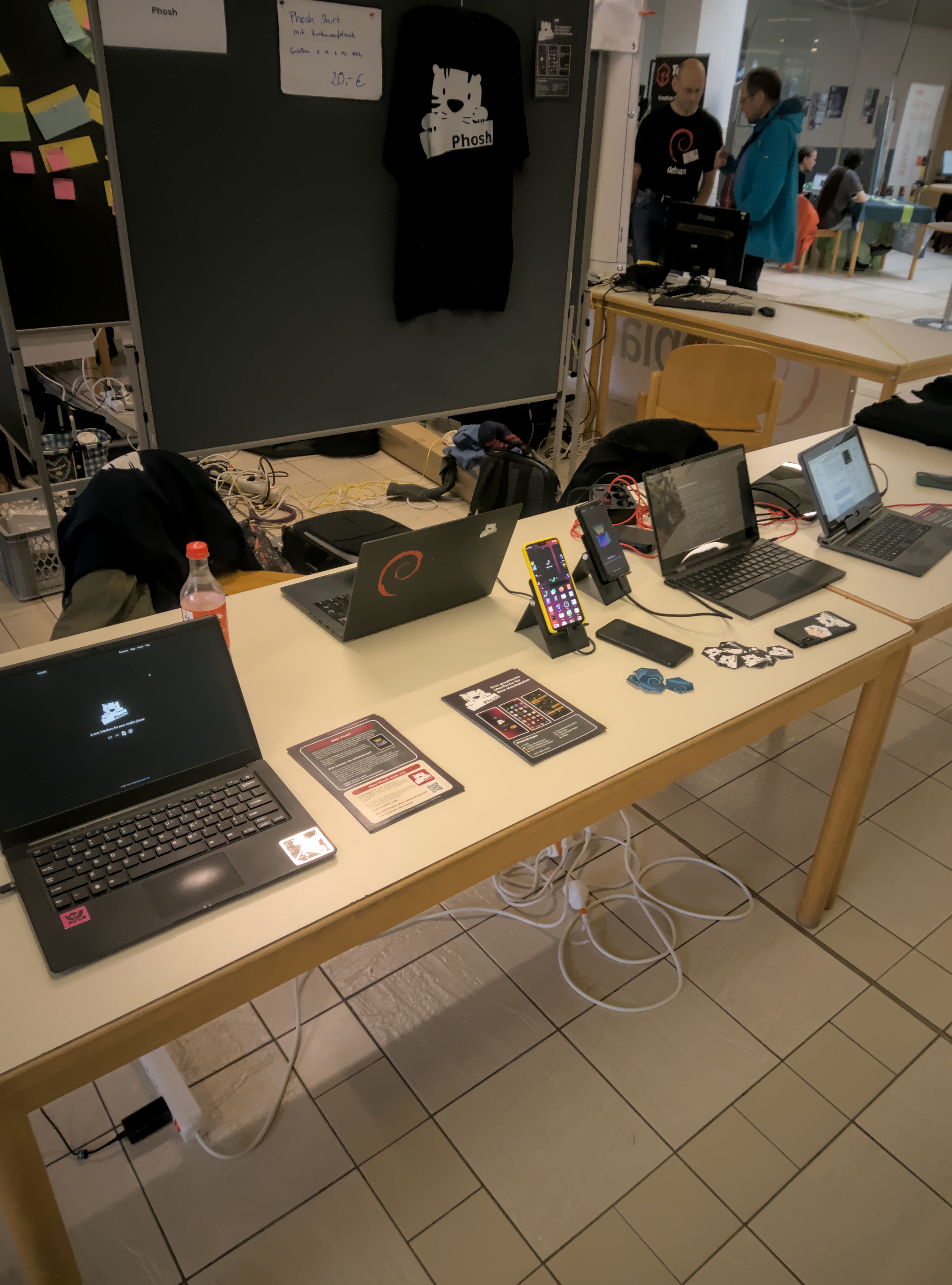 Booth setup