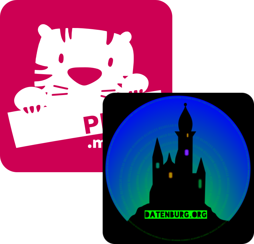 Logo of Datenburg get togethers